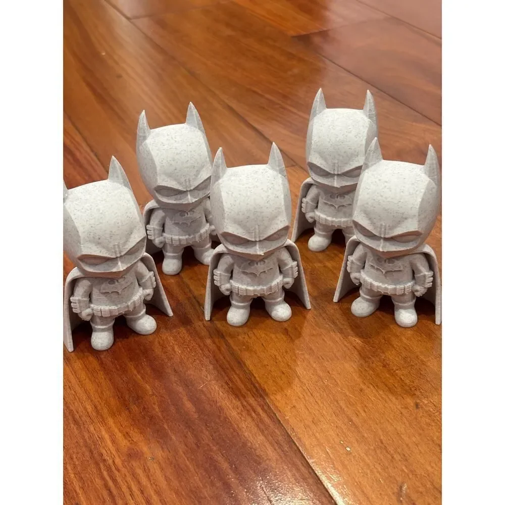 Paint Your Own Batman Figure DIY Coloring Toy Kids Birthday Party Favor 10-pack